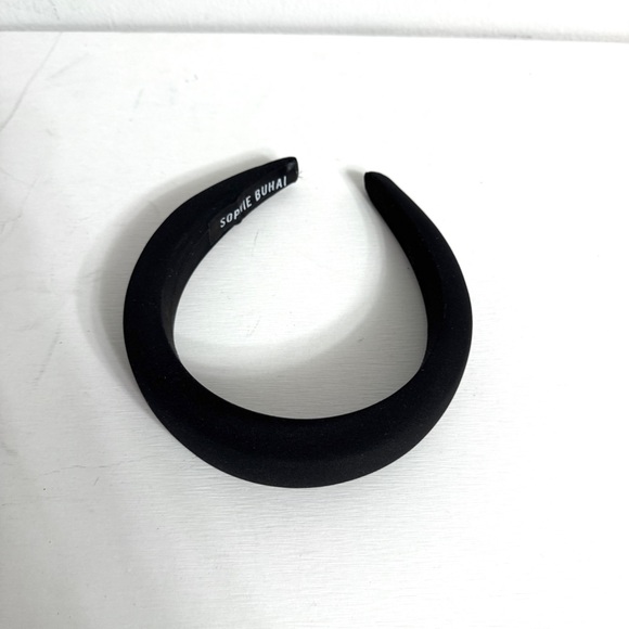 Sophie Buhai Classic Puffy Headband in Black